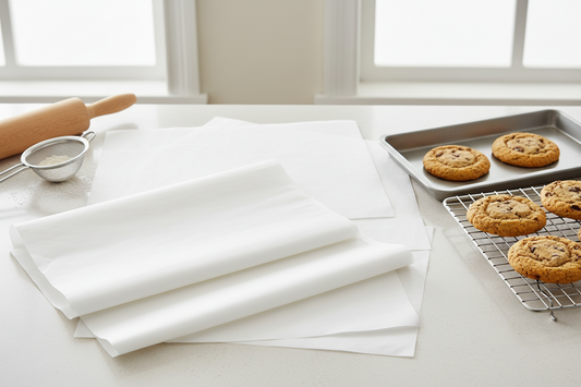 16"x12" Half-Pan Silicone Parchment Paper